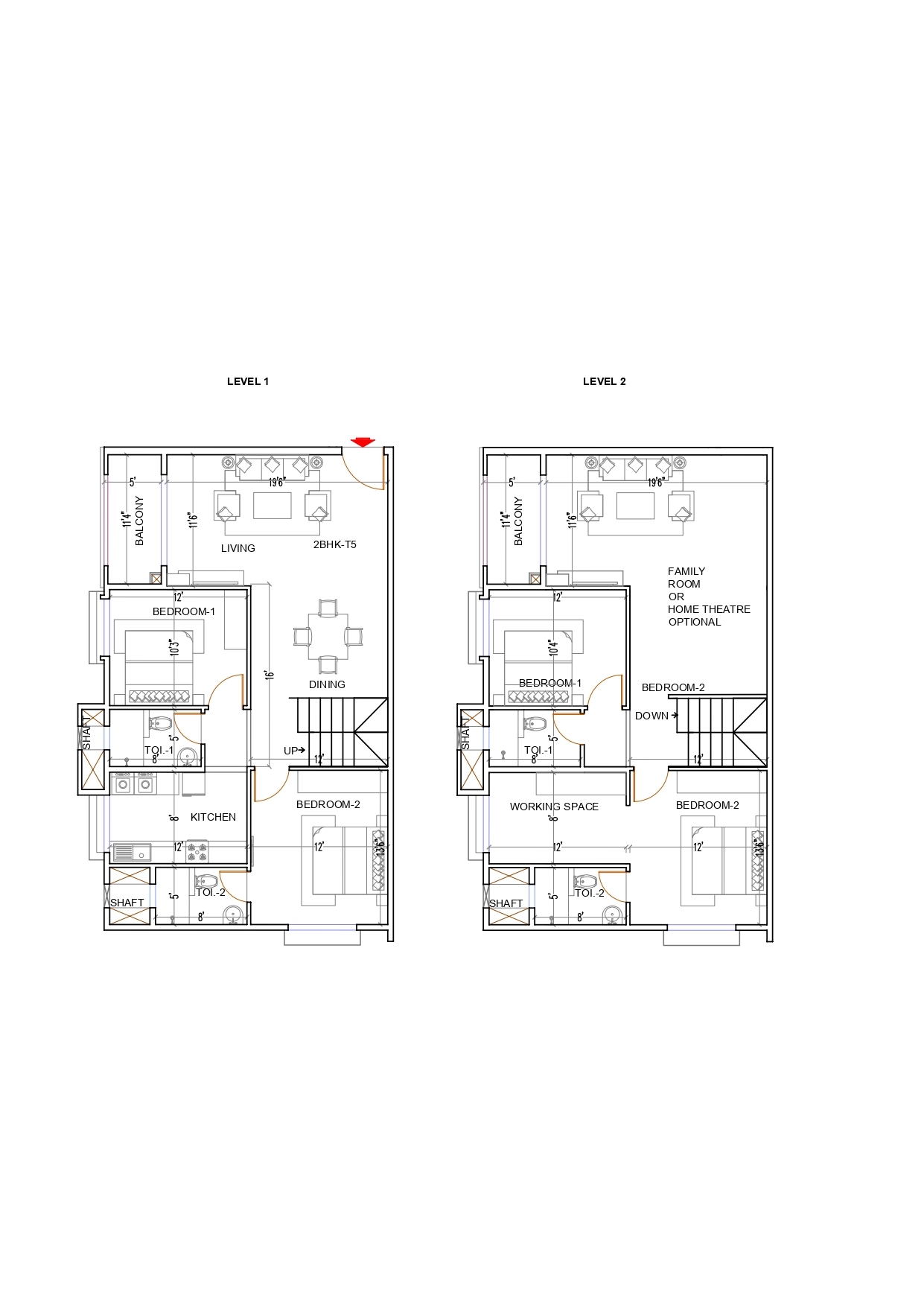 Elegant Hermitage Floor plan